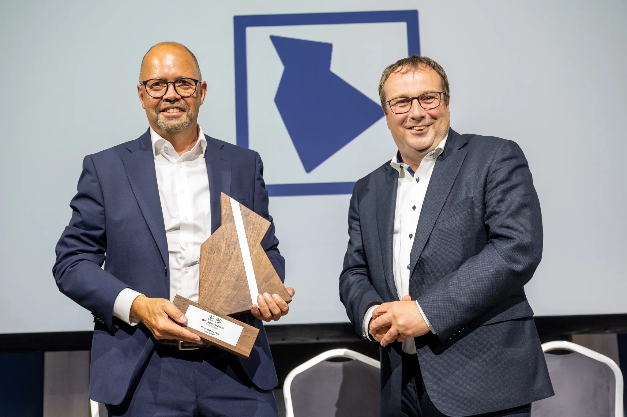 Wirtschaftspreis Rheinland in der Kategorie Nachhaltigkeit für das Recycling-Programm chainge