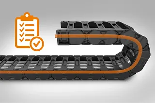 ケーブルキャリアを使用するメリット