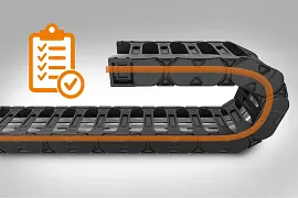 Energy chain as protective hose