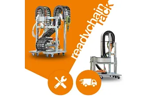 Assembly-optimised delivery with the readychain® rack