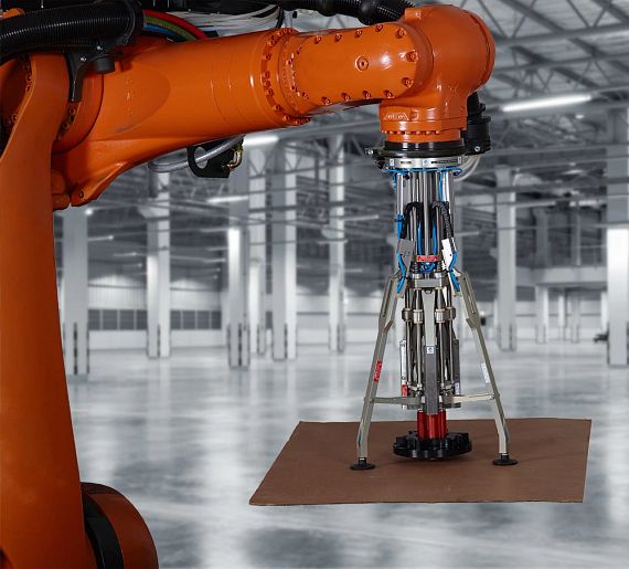 Roboterarm mit Kunststoffgleitlagern