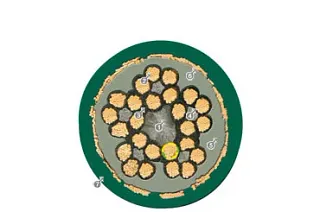 Estrutura otimizada para utilização em esteiras porta cabos