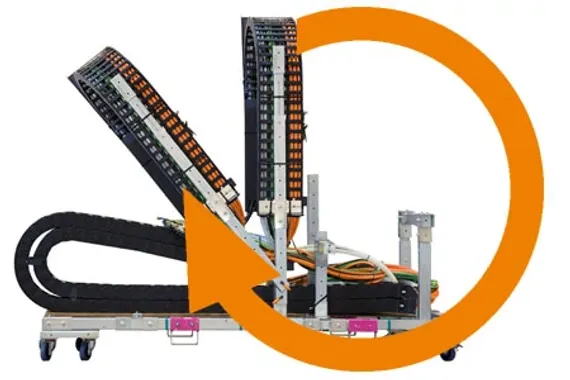 readychain® rack: The assembly transport rack for easy installation ...