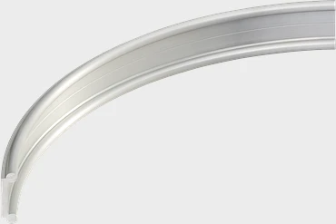 Curved linear guide