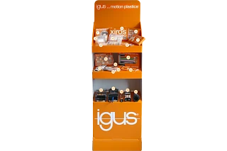 igus® hoek met productsamples