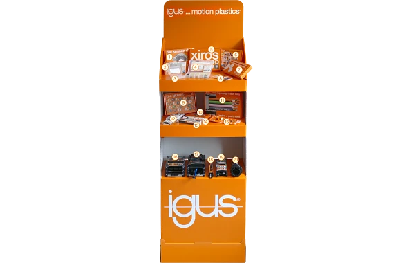 igus Corner: motion plastics Musterkiste
