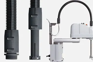 Scara cable solution