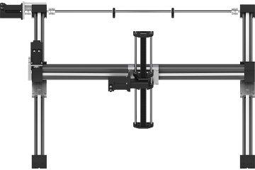 drylin E room linear robot | workspace 800 x 800 x 500mm | incl. Control systems