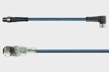 Sensor and actuator drive cables