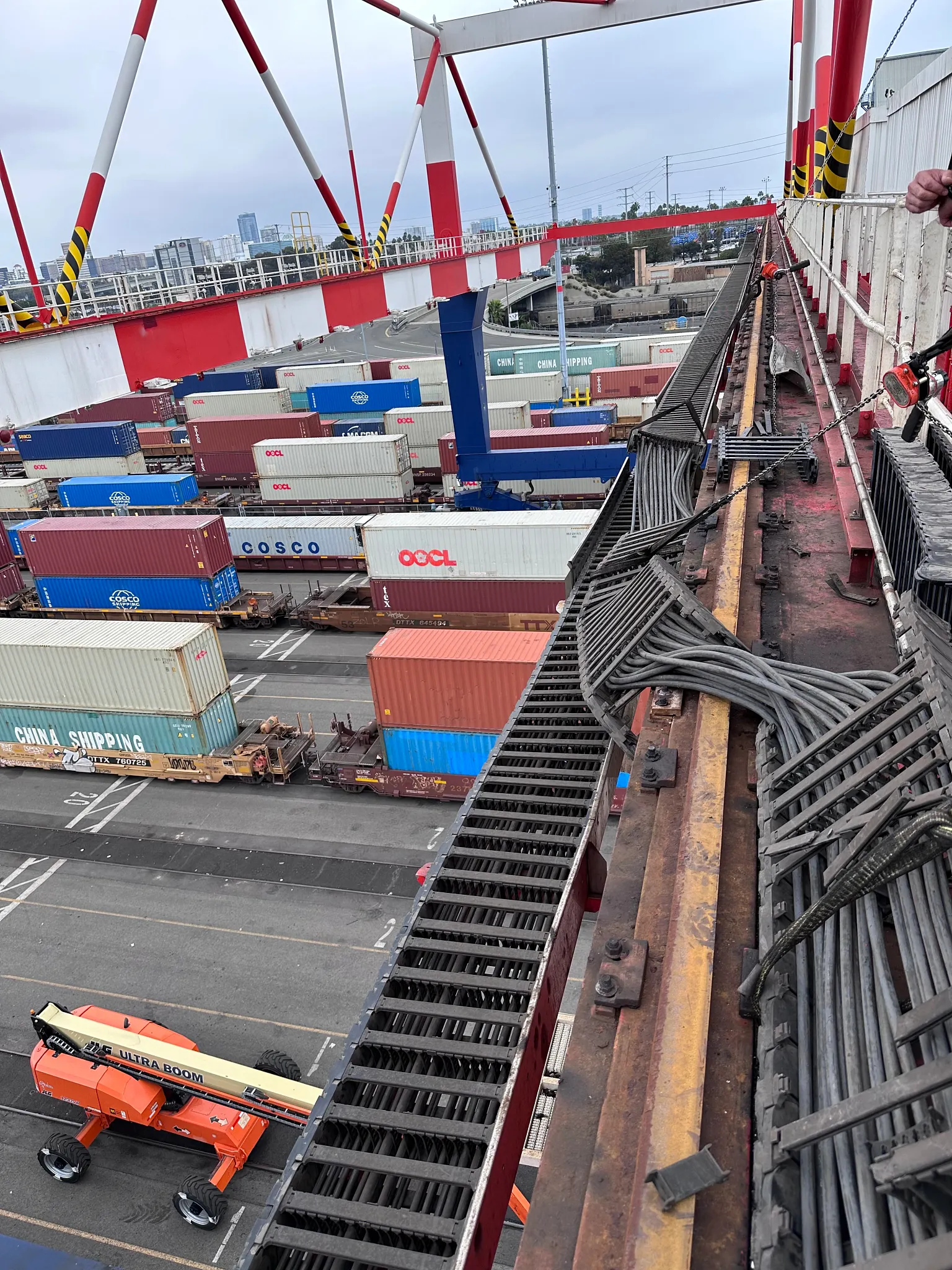 This crane had design issues causing significant downtime