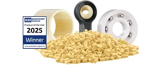 iglidur JPF is product of the year 2025, with igus bearing technology products