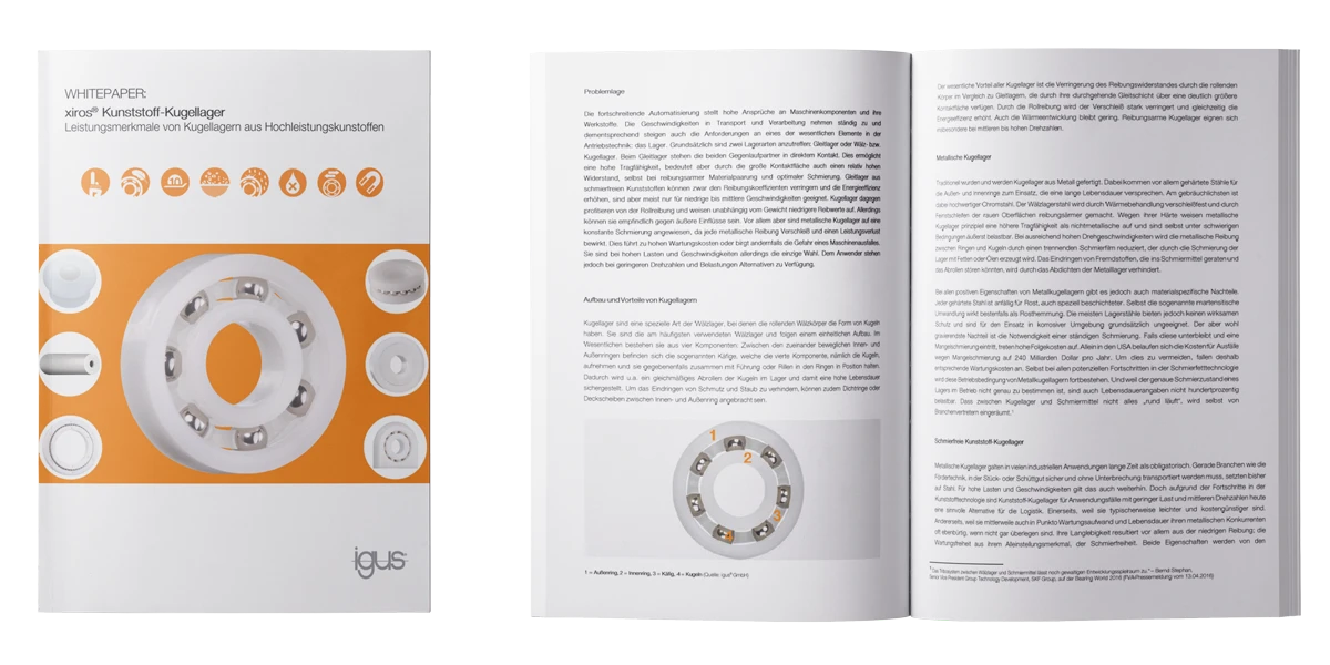 Výkonnostní vlastnosti kuličkových ložisek vyrobených z vysoce výkonných plastů