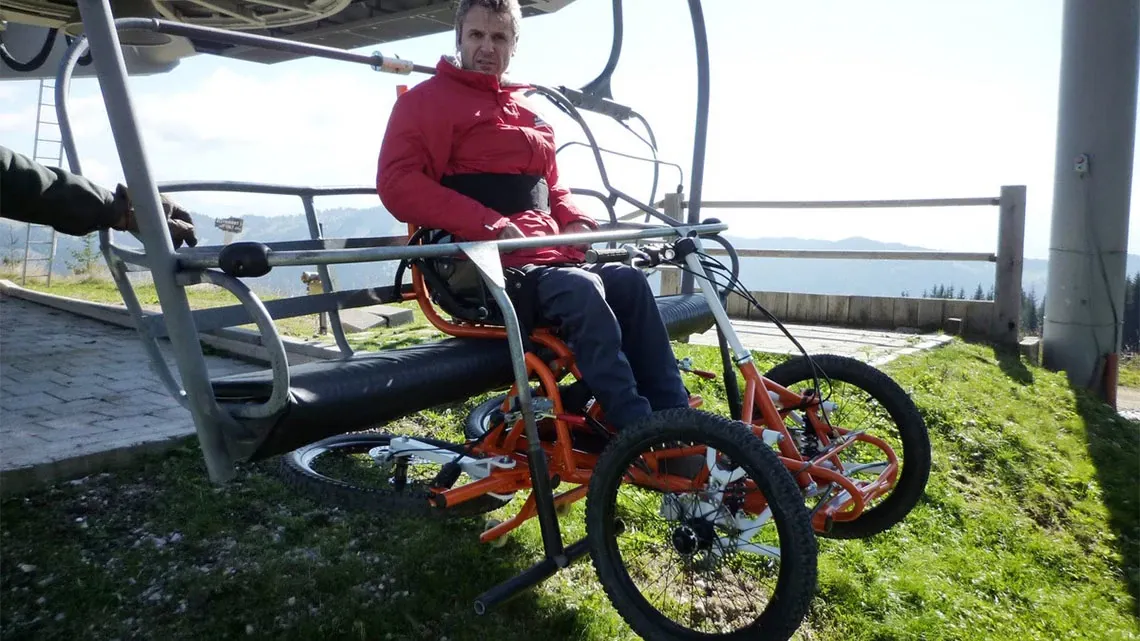 Quadrix Gelände-Rollstuhl