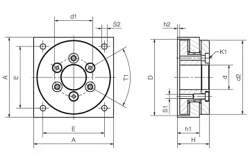 PRT-01-20-SQ technical drawing