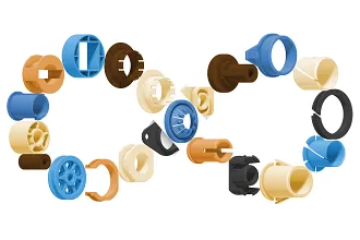 Components from 3D printing