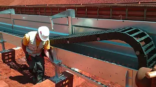 Montageservice für Energieketten