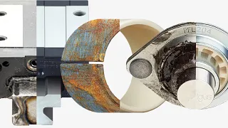 Bearing and linear technology from igus compared to metal products