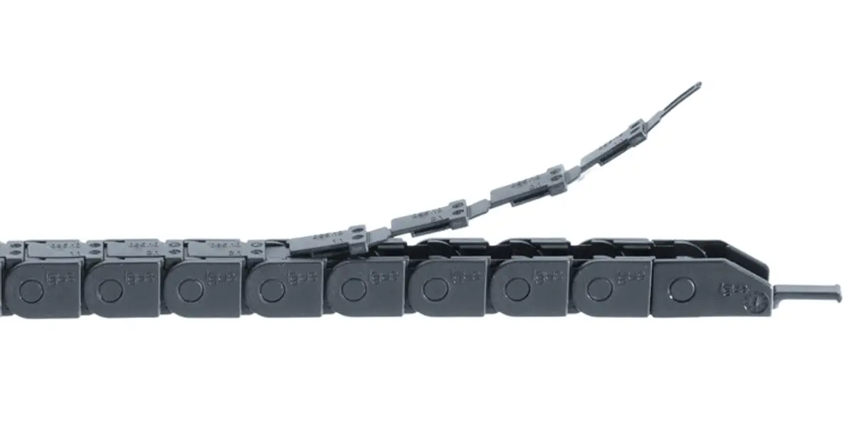 Energy chain R07 series | enclosed zipper-band