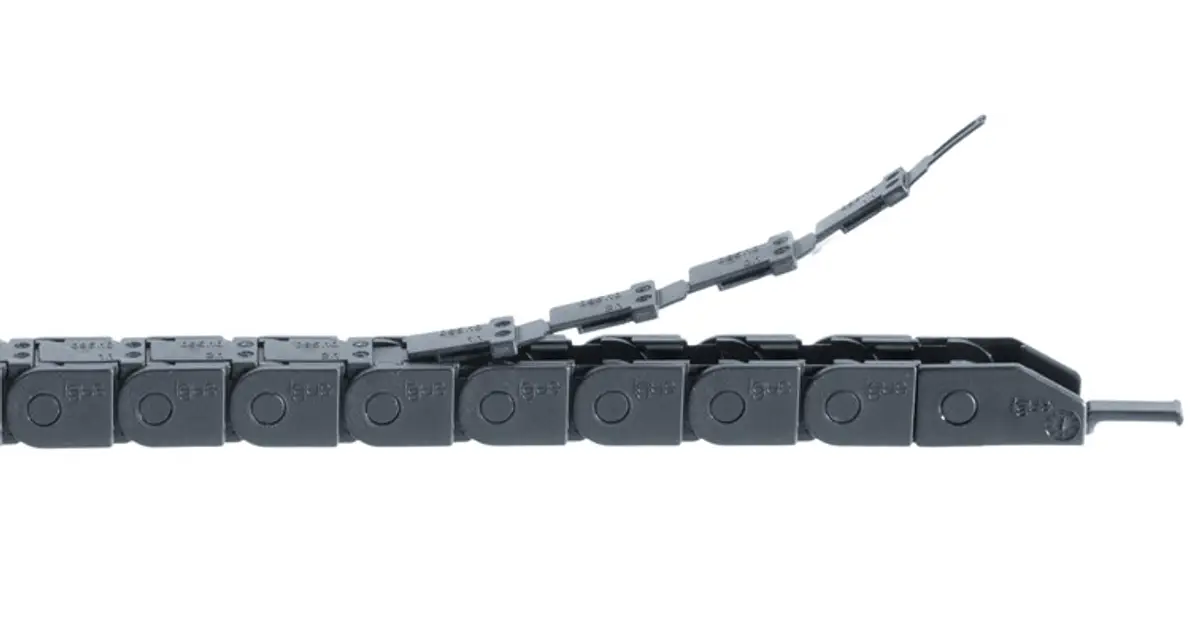 Energy chain R07 series | enclosed zipper-band Energy chain R07 series | enclosed zipper-band