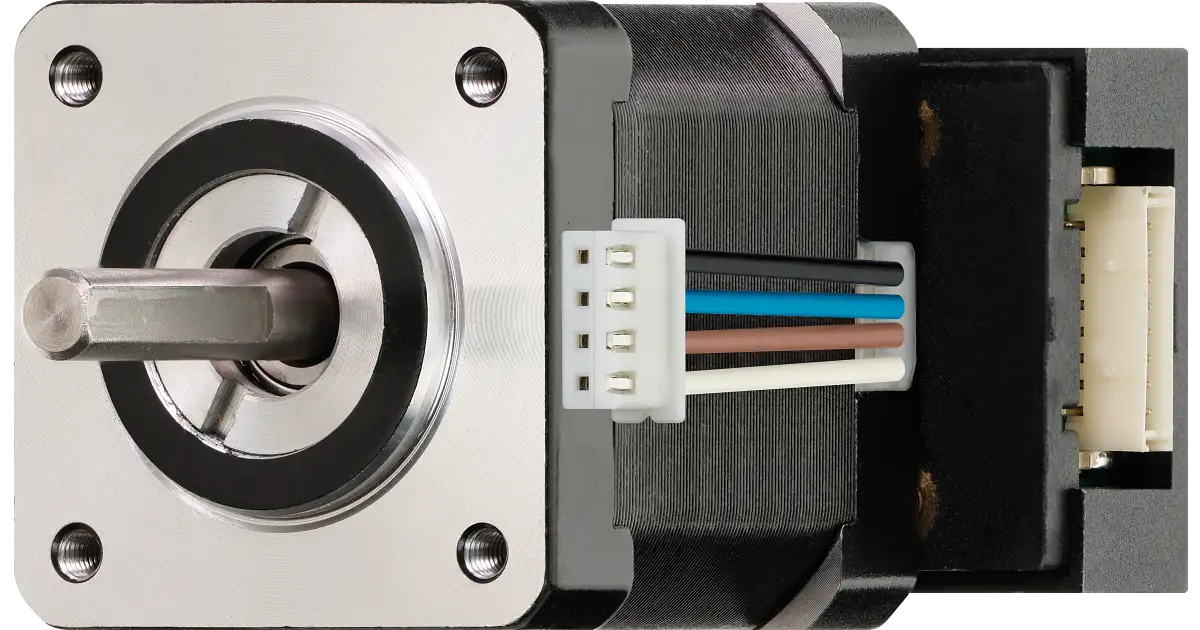 drylin® E stepper motor, stranded wires...