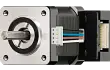 drylin® E stepper motor, stranded wires with JST connector and encoder, NEMA14