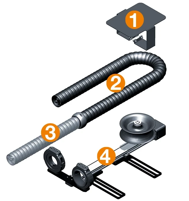 RSE with deflection complete and numbered