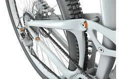 Paliers lisses iglidur dans le triangle arrière du Fully