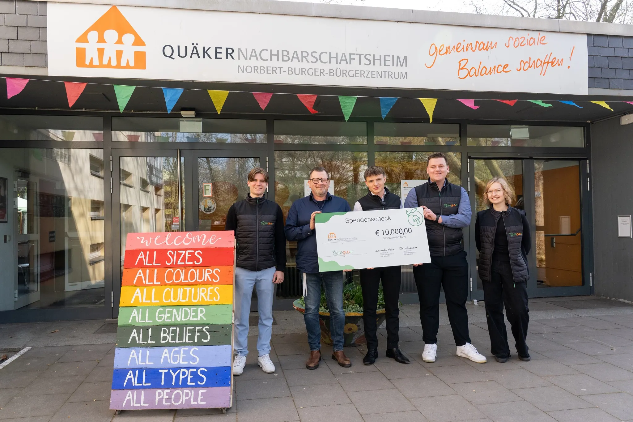 Donation "Quäker Nachbarschaftsheim" 2026