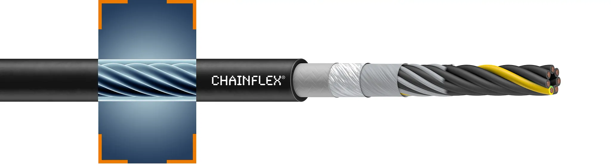 chainflex® torsion cable