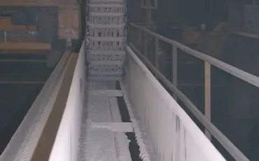 Polvo agresivo en la incineración de residuos