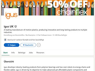 igus linkedin page