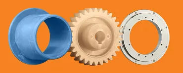 Piezas que cumplen con la FDA