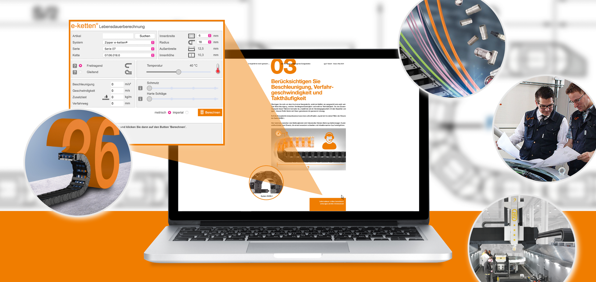 Tips for energy chains