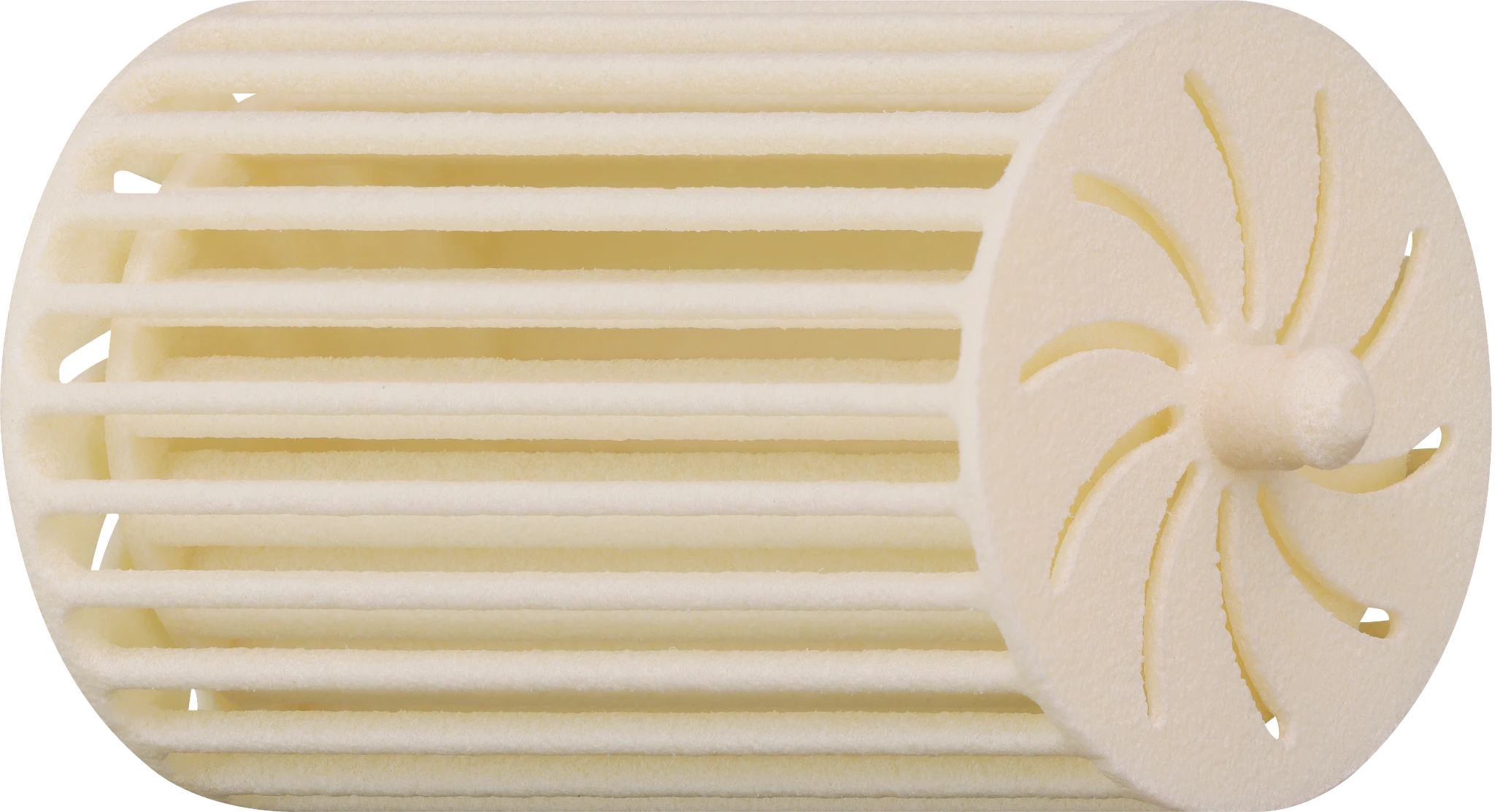 Echantillon de pièces réalisées en impression 3D