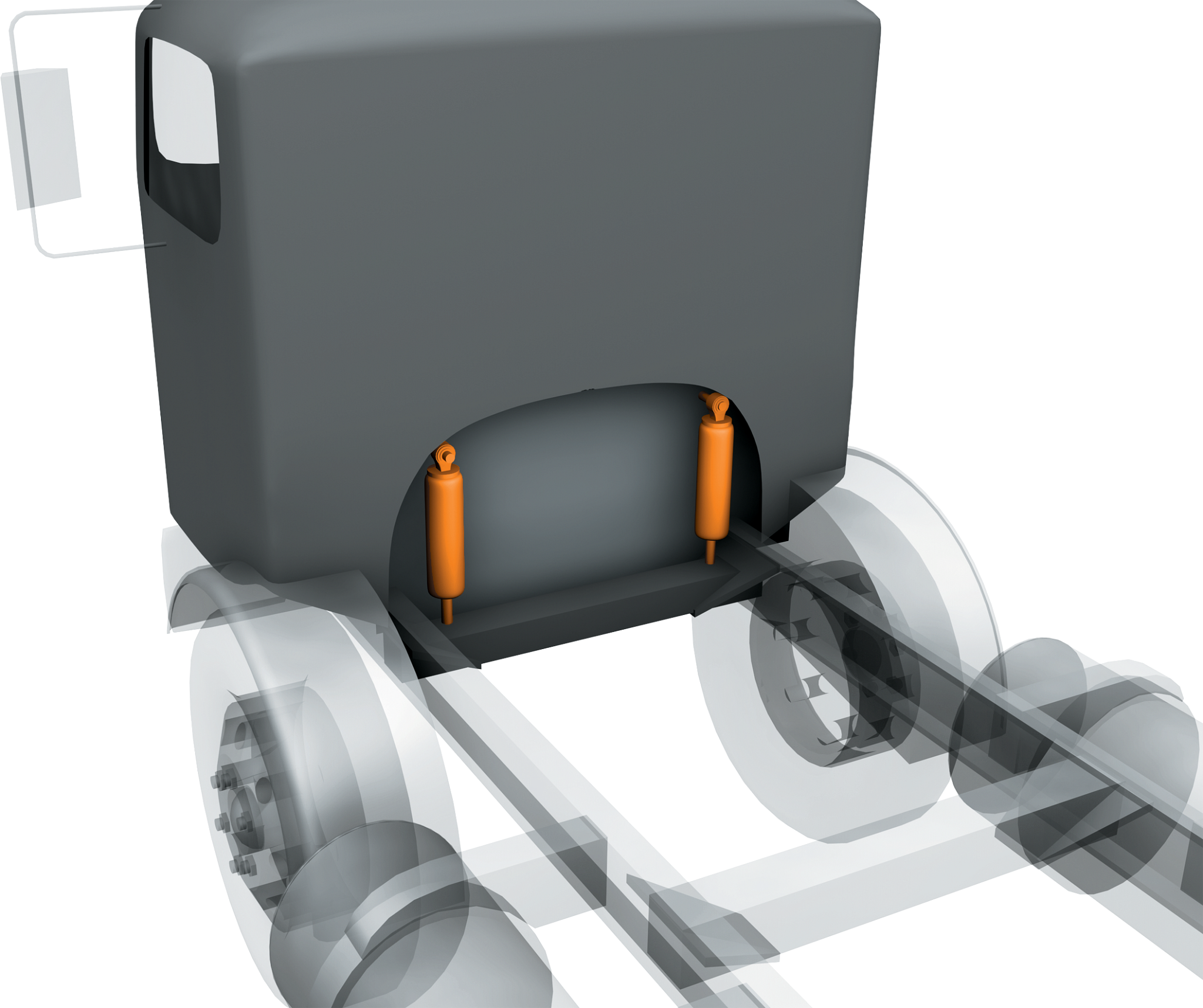 Cojinete en la cabina del conductor