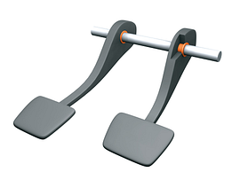 iglidur滑动轴承用于踏板系统