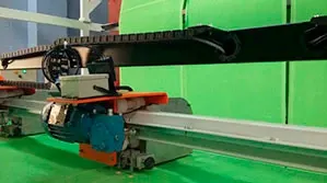 Sistema de sección longitudinal