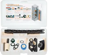 Vending machinery sample box
