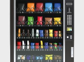 Máquina de vending de snacks