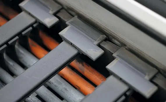 Tester med olika materialblandningar