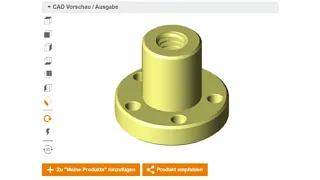 Konfigurator gwintów CAD