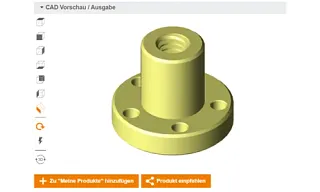 CAD configurator for threads