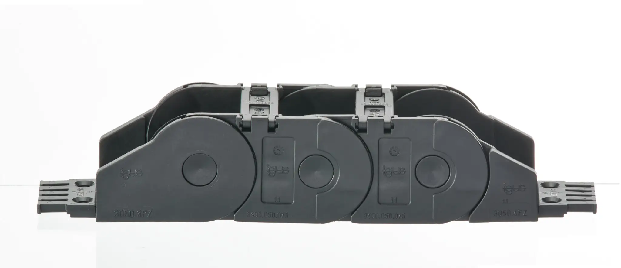 Anschlusselement, Komplettsatz, Kunststoff starr, inkl. Kämme