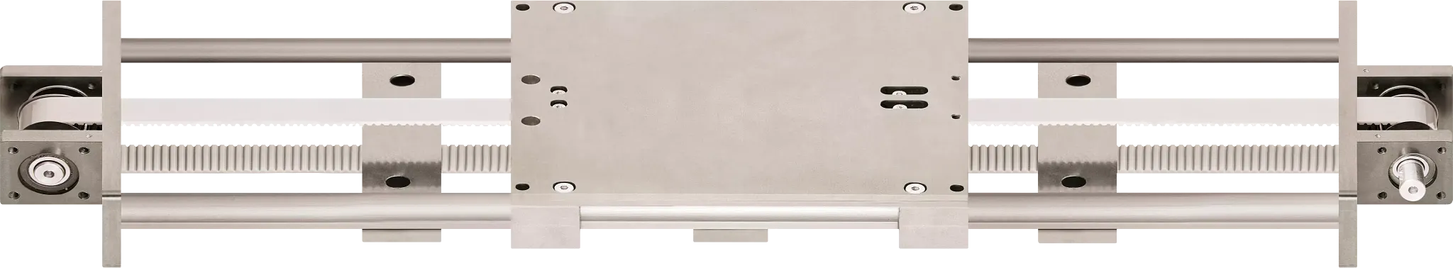 Lineaire assen met tandriemaandrijving