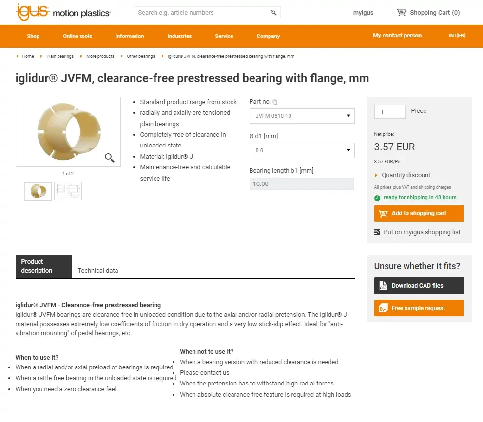 igusGO functionality