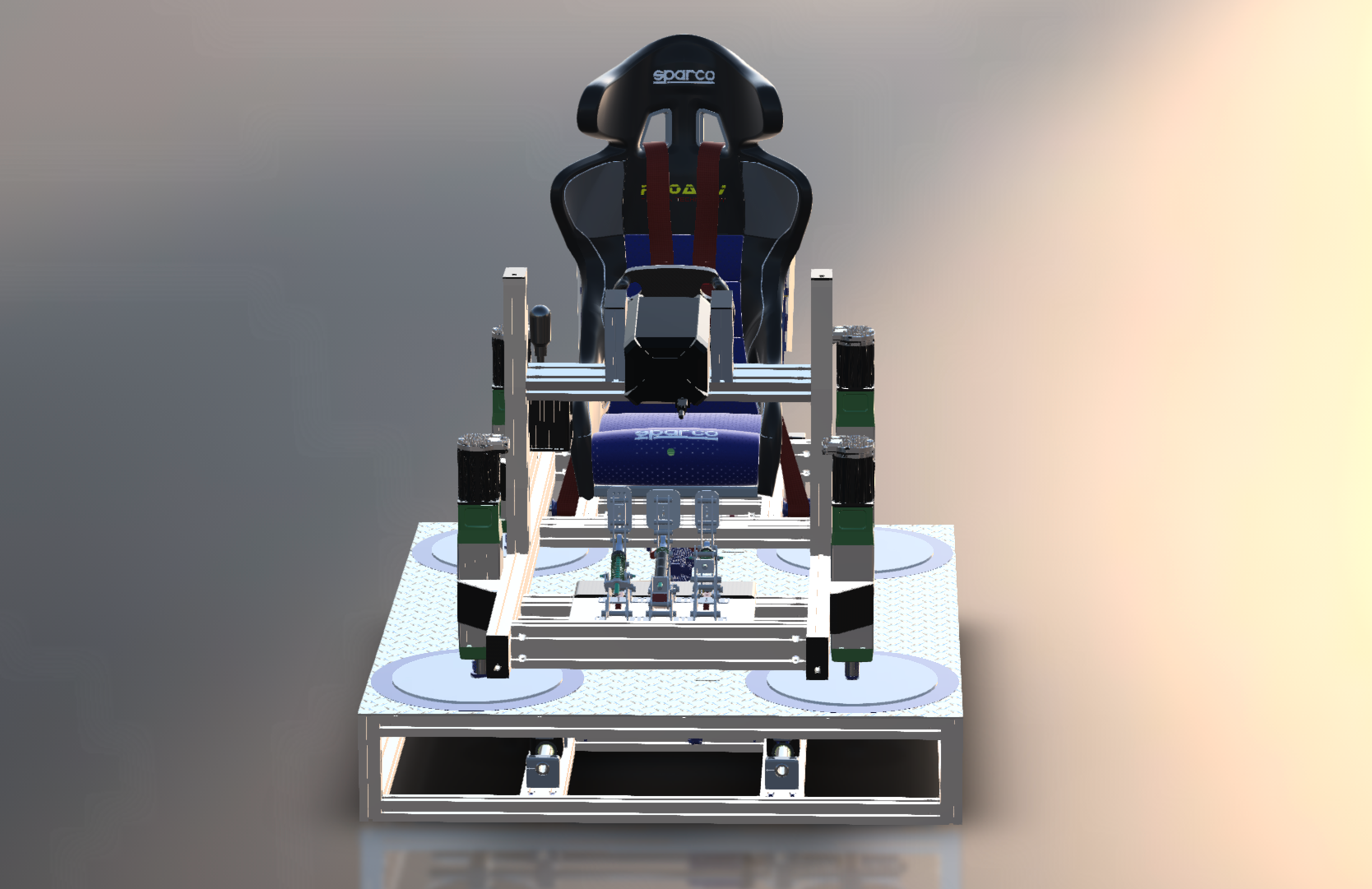 DIY race car simulator