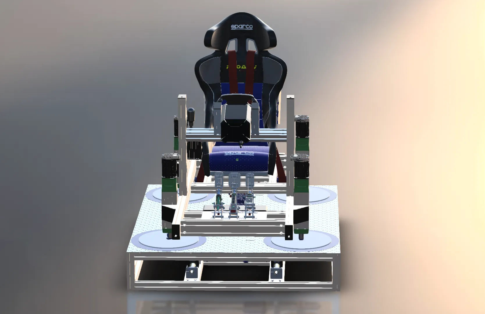 DIY race car simulator