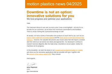 Notícias sobre plásticos para movimentação 4/2025