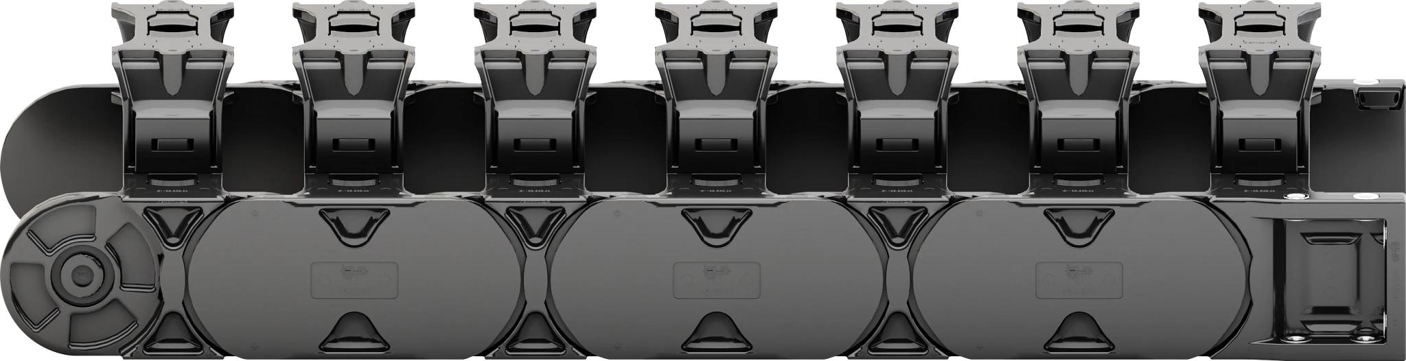 E4Q e-chain® with extender crossbars