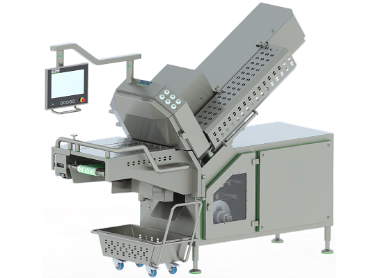 Slicing machine for cold cuts built with drylin